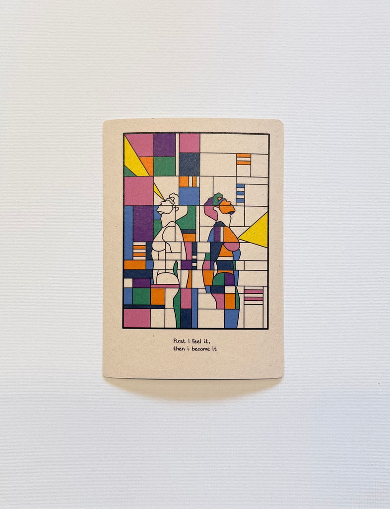 [CARD-BECOME-IT] Postkaart 'Become it'